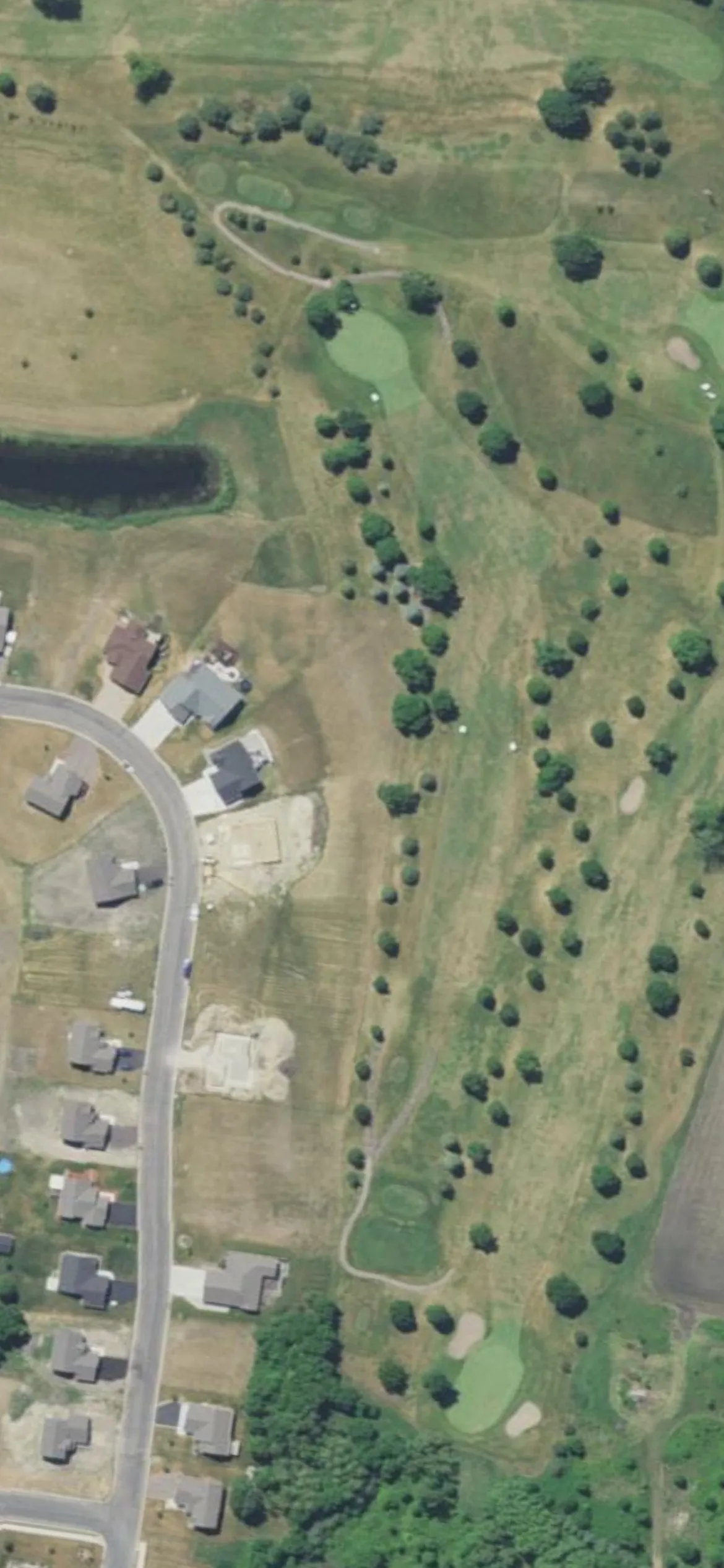 Montgomery National Golf Club hole 7 aerial preview, par 4, 390 yards