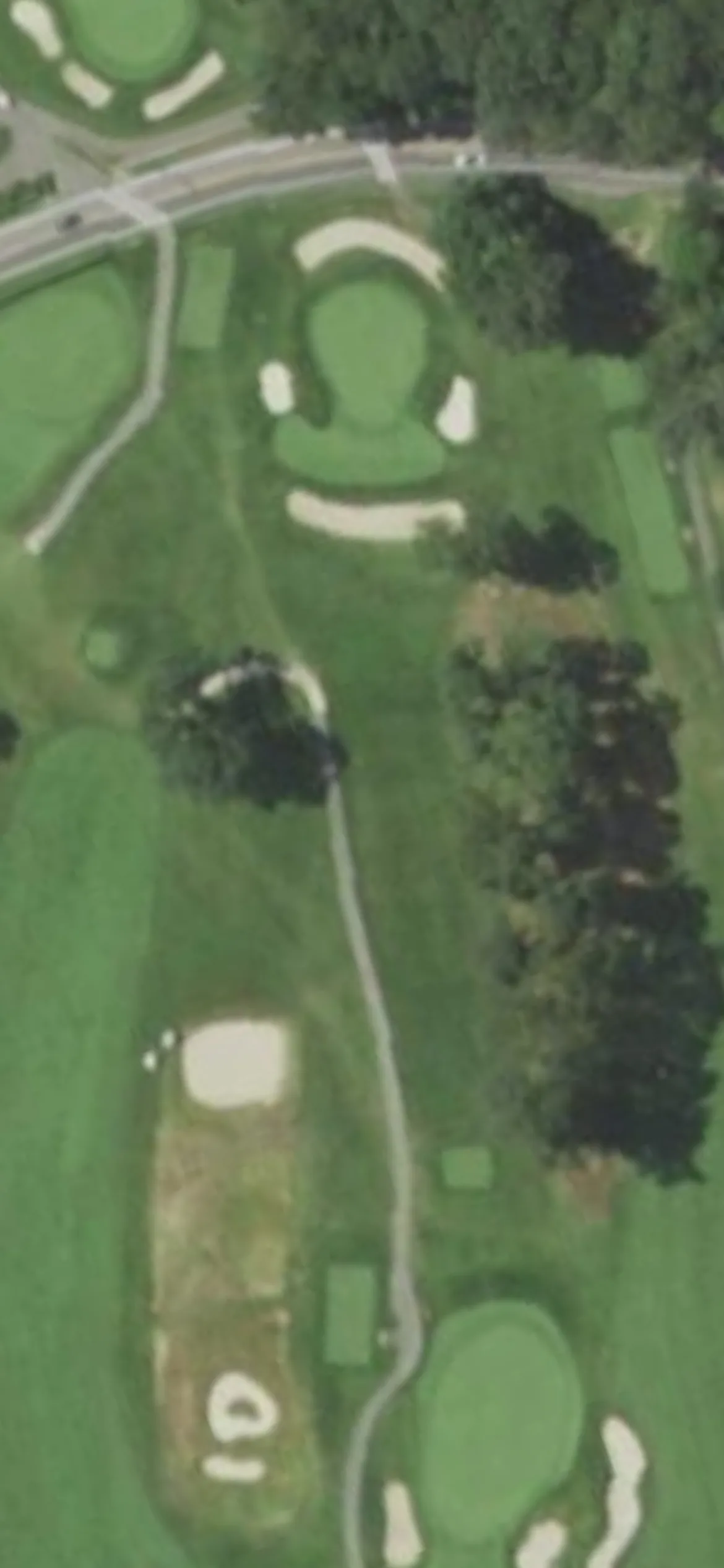 St George's Golf & Country Club hole 7 aerial preview, par 3, 187 yards