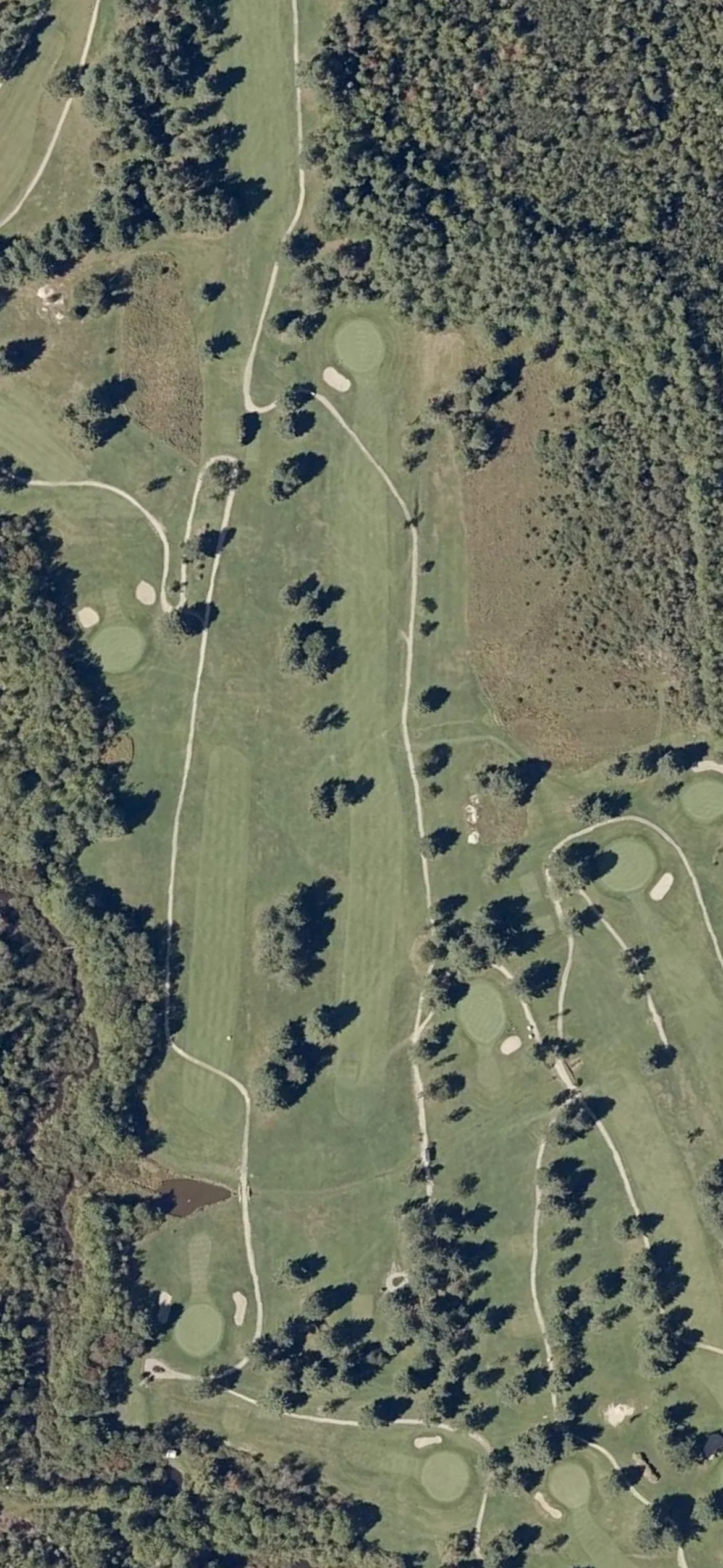 Fairlawn Golf & Country Club hole 3 aerial preview, par 5, 553 yards