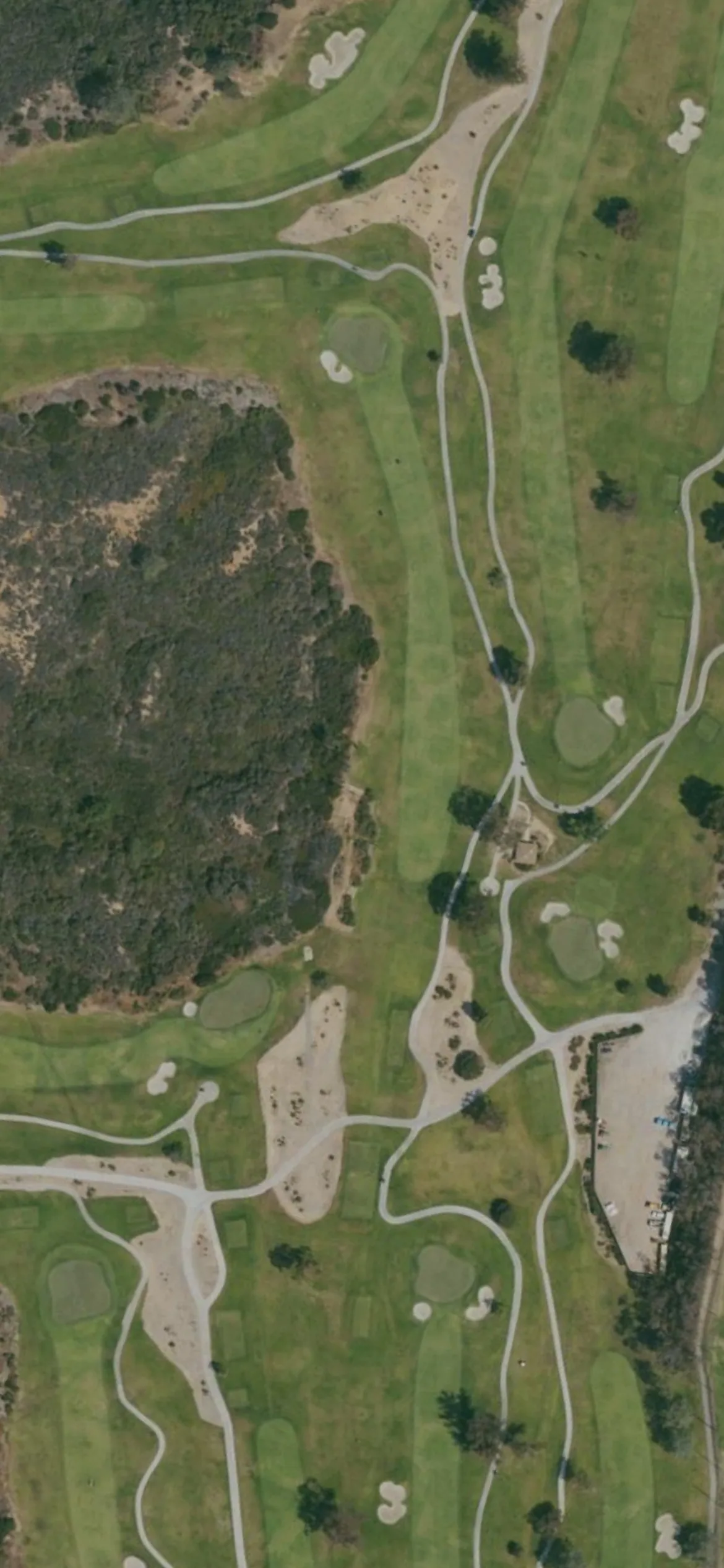 Torrey Pines Municipal Golf Course - North hole 2 aerial preview, par 4, 495 yards