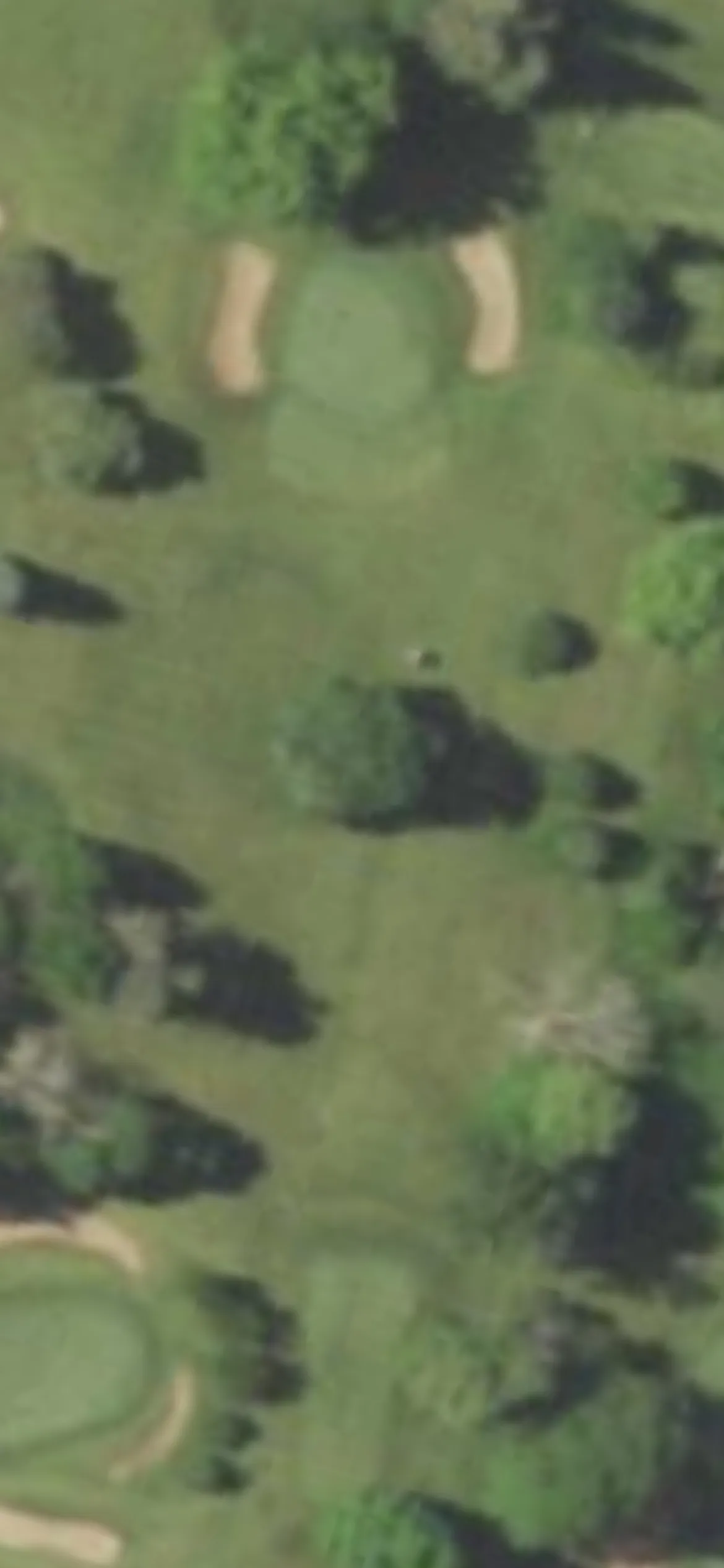 Hartford Golf Club hole 17 aerial preview, par 3, 147 yards