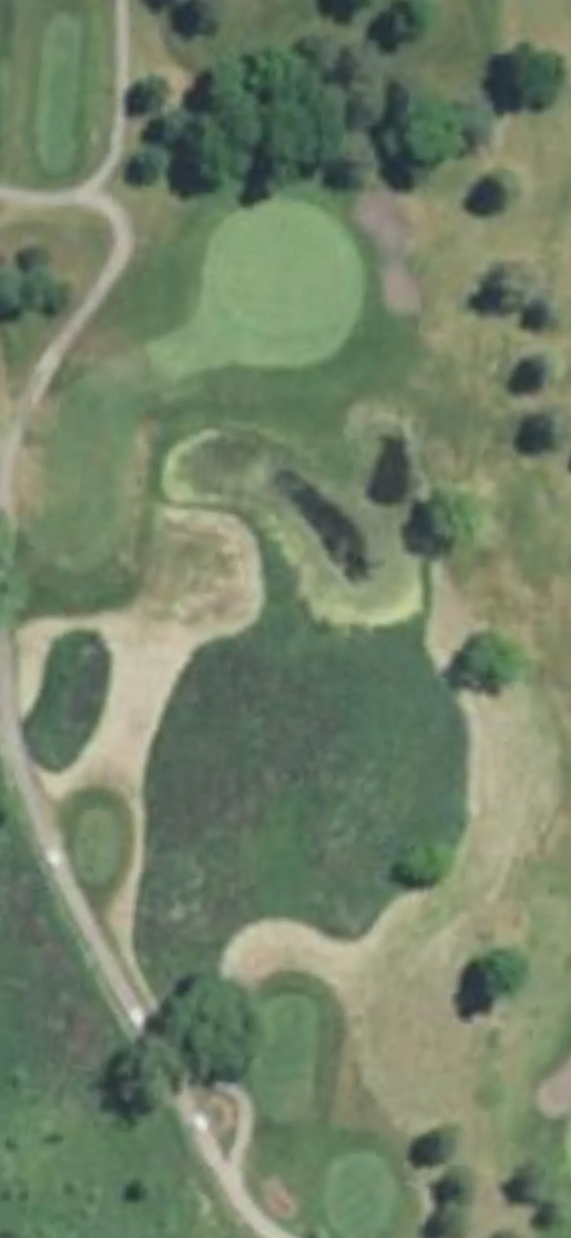 Montgomery National Golf Club hole 5 aerial preview, par 3, 171 yards