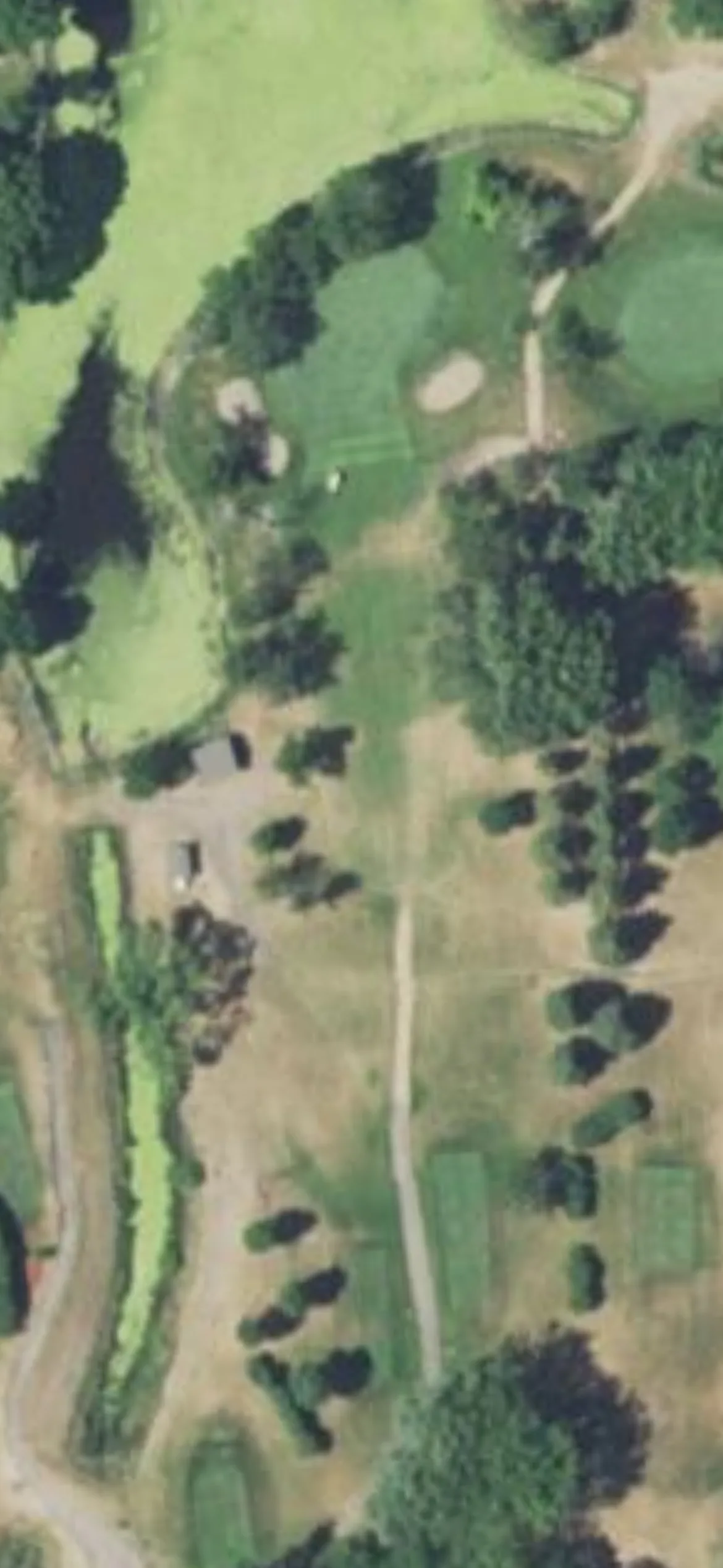 Litchfield Golf Club hole 15 aerial preview, par 3, 181 yards