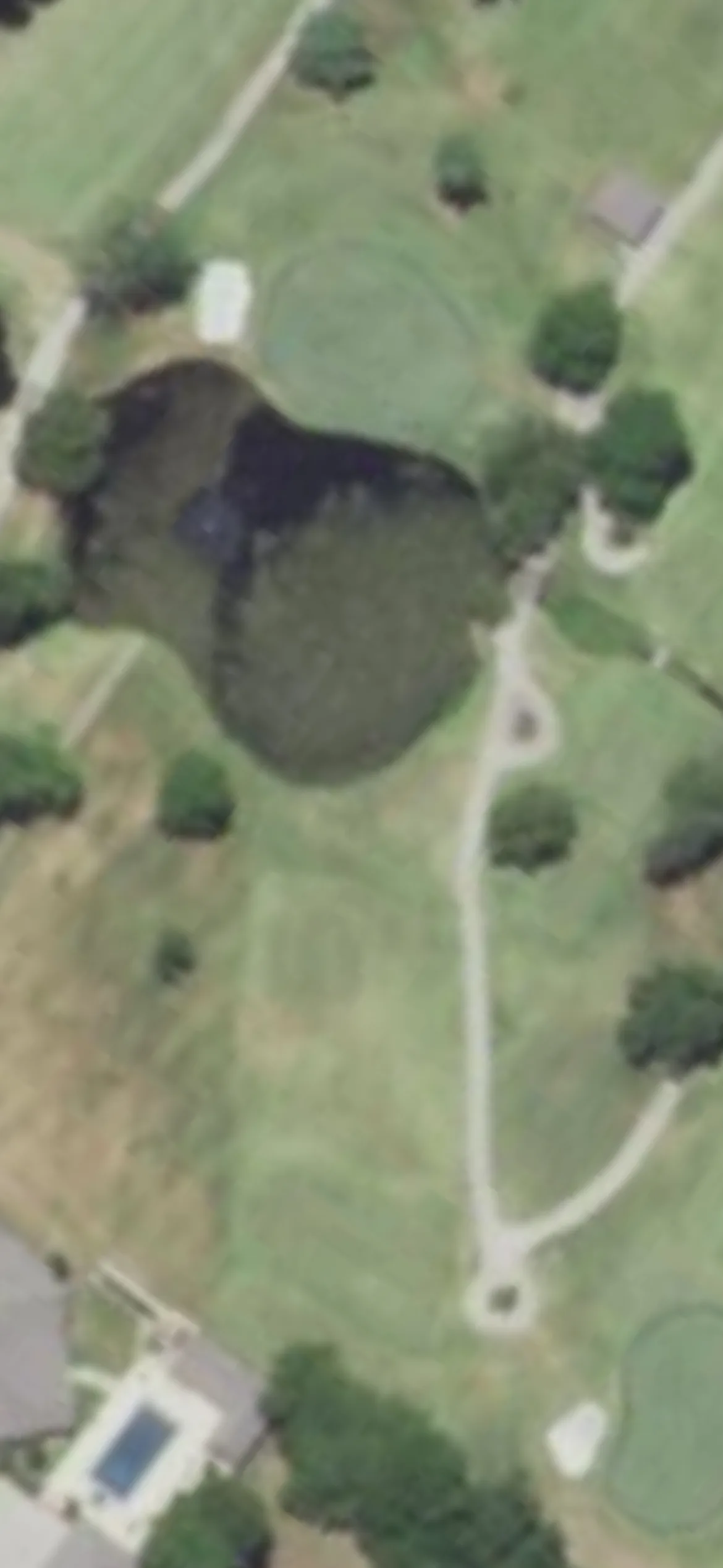 Twin Hills Golf & Country Club hole 5 aerial preview, par 3, 163 yards