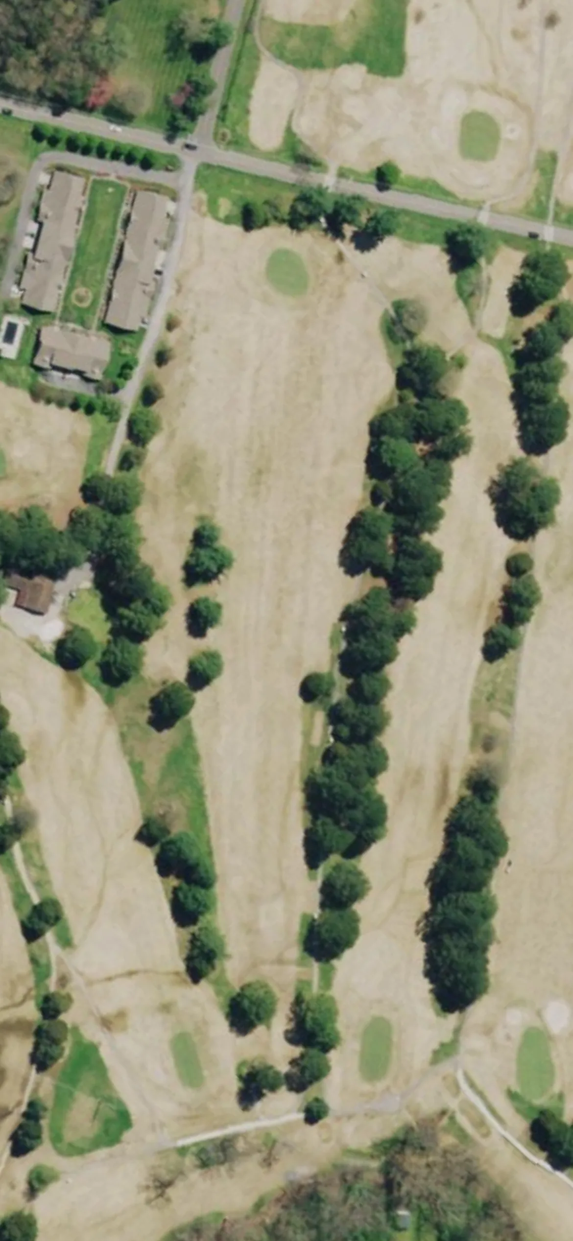 Beaver Brook Country Club hole 16 aerial preview, par 4, 408 yards