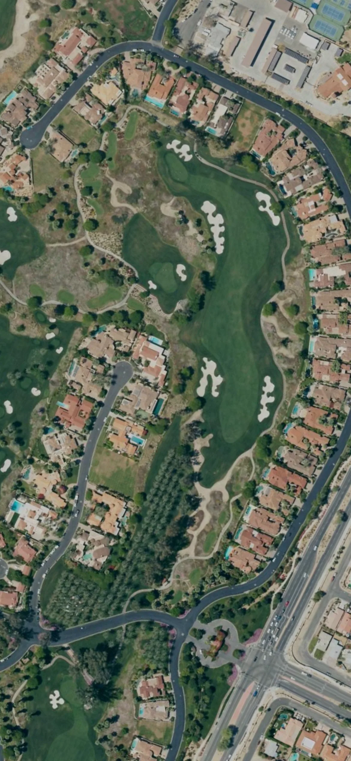 Tradition Golf Club hole 4 aerial preview, par 4, 308 yards