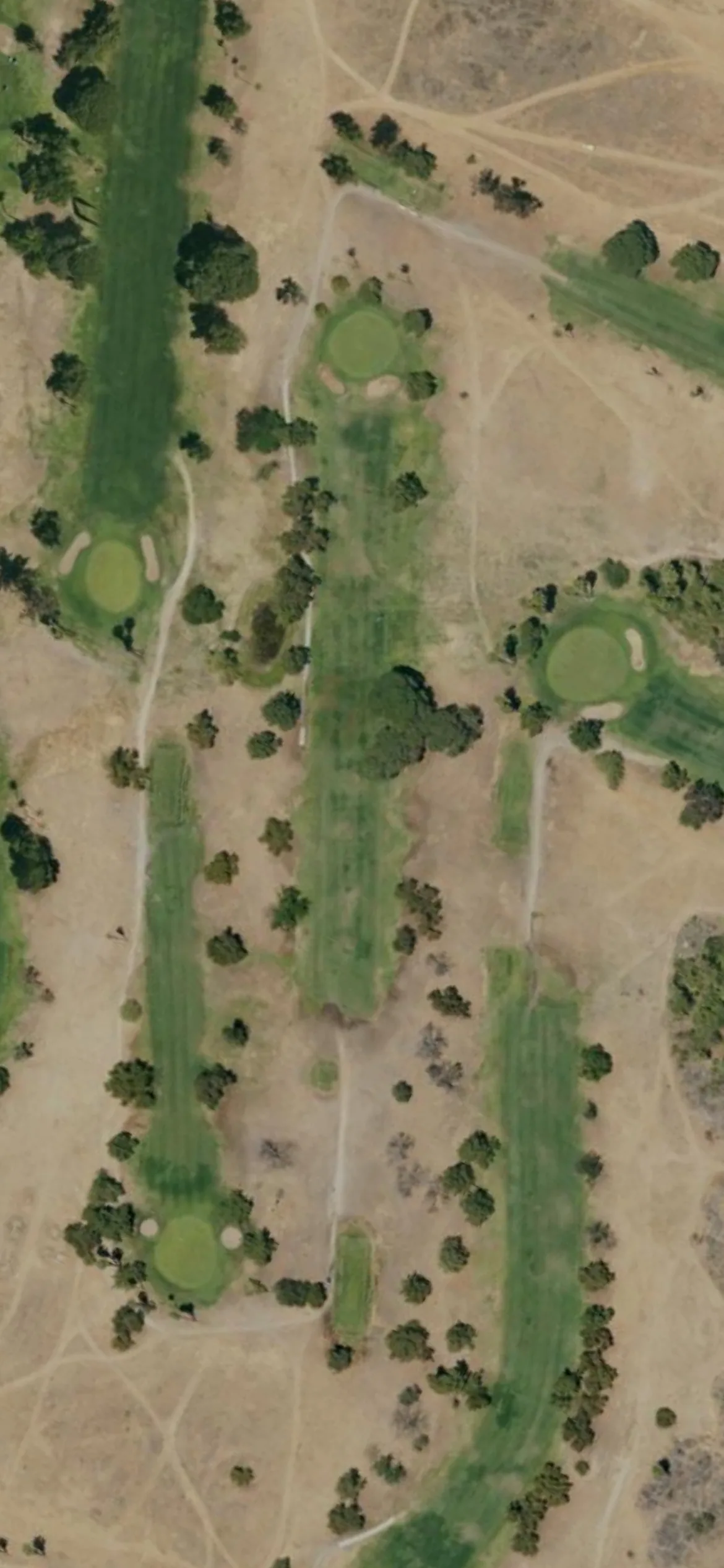 General Old Golf Course hole 12 aerial preview, par 4, 395 yards