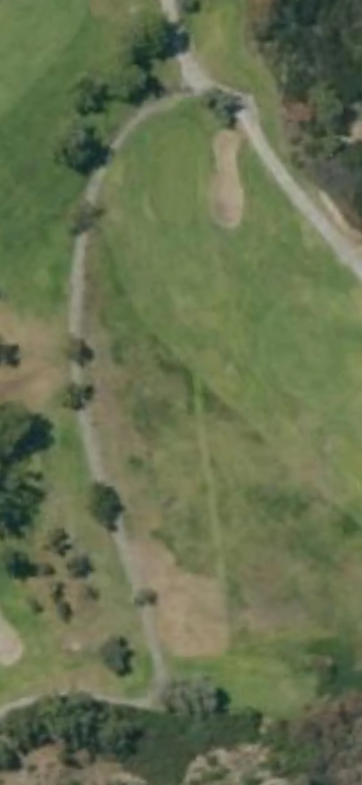 La Canada Flintridge Country Club hole 16 aerial preview, par 3, 141 yards