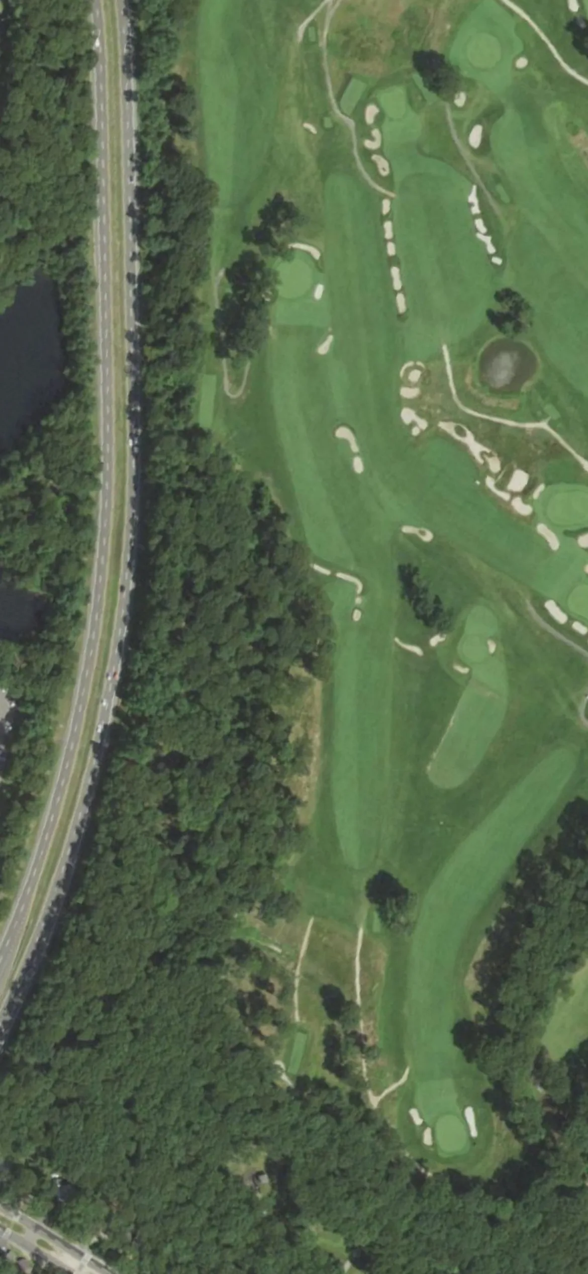 St George's Golf & Country Club hole 2 aerial preview, par 5, 579 yards