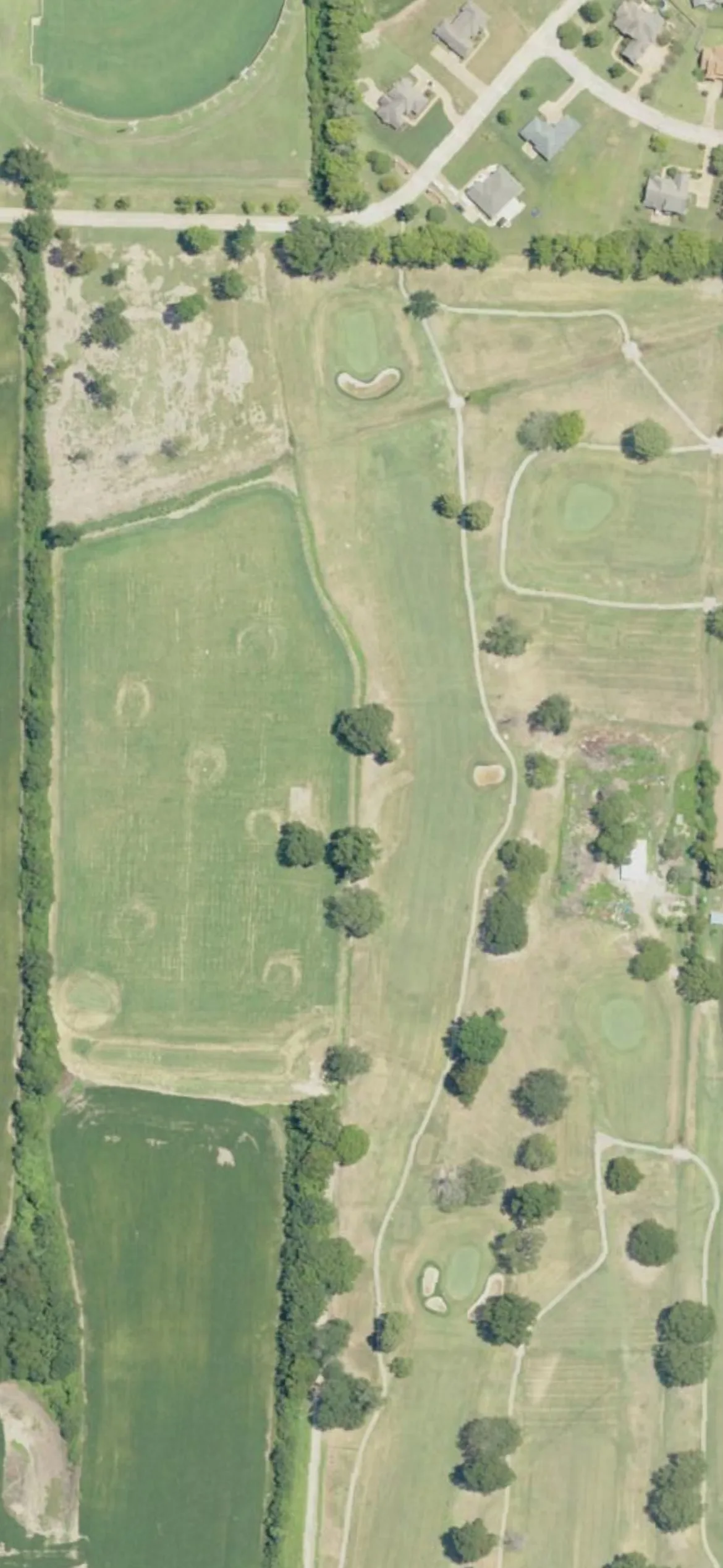 Greenville Country Club hole 4 aerial preview, par 5, 492 yards
