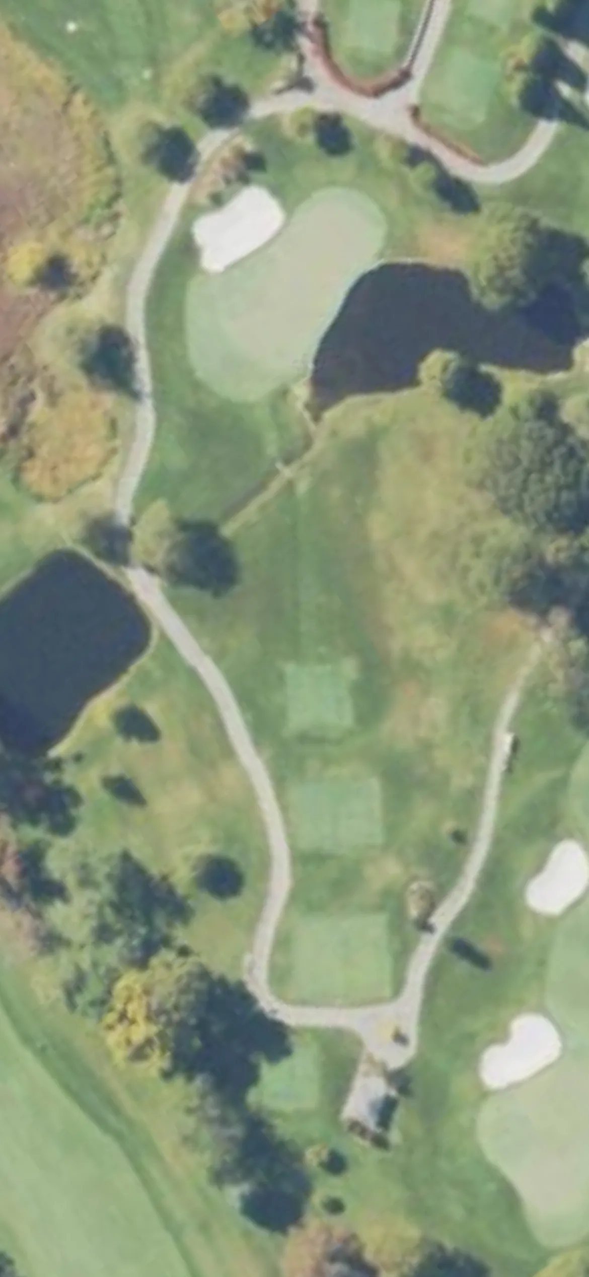 Westwood Country Club hole 6 aerial preview, par 3, 186 yards