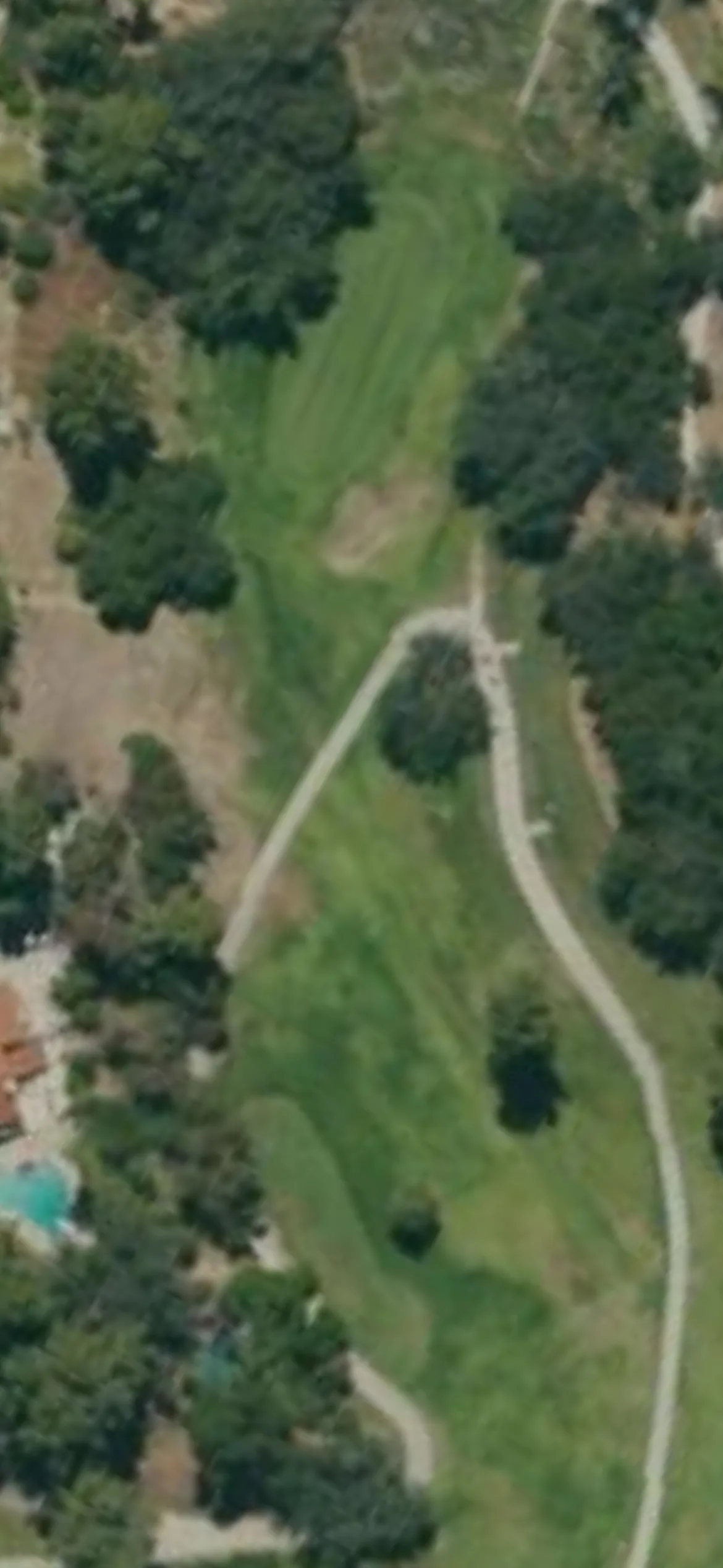 Vista Valencia Golf Club - Vista hole 8 aerial preview, par 3, 142 yards