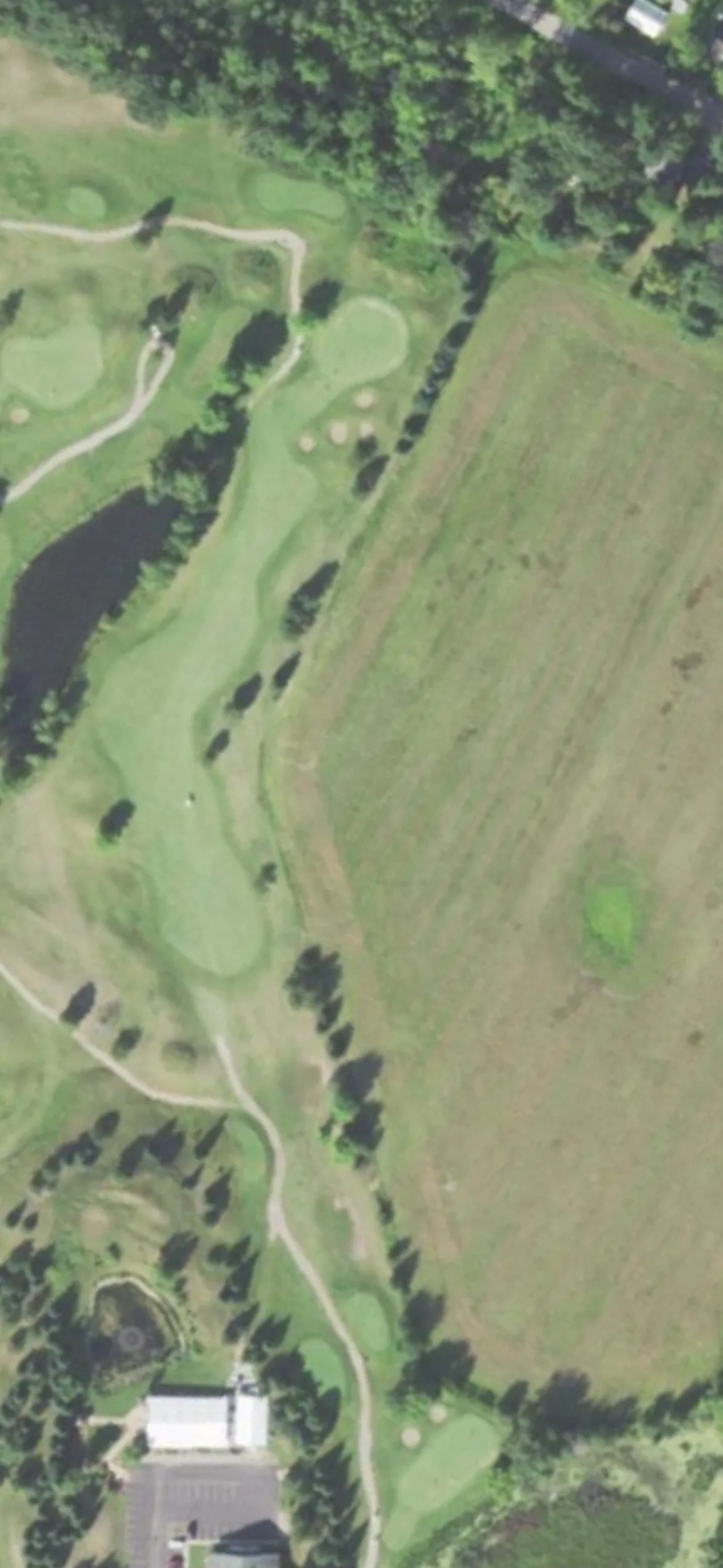 Par 4 Resort - Foxfire Golf Club hole 4 aerial preview, par 4, 387 yards