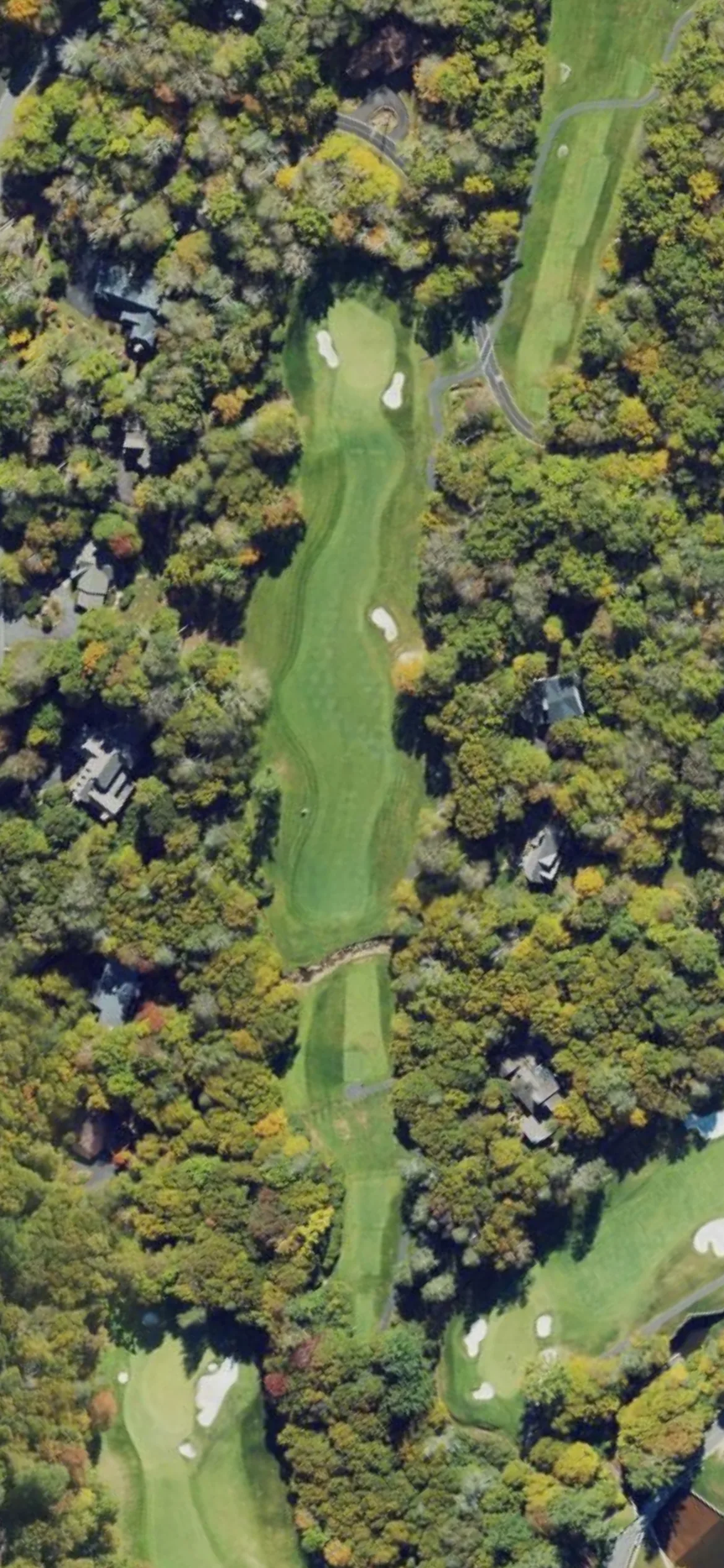 Grandfather G&CC - Grandfather hole 2 aerial preview, par 4, 390 yards
